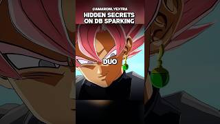 Hidden Secrets On Dragon Ball Sparking Zero That Will Shock You Part 8 shorts [upl. by Ylim]