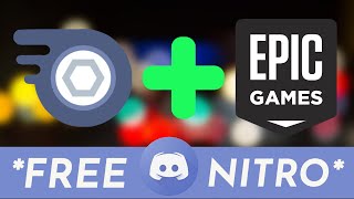 CLAIM FREE DISCORD NITRO from EPIC GAMES ENDED [upl. by Htbazile755]