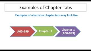 Tabbing Your ICD 10 CM Coding Manual [upl. by Julietta]