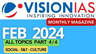 February 2024  VisionIAS Monthly Current Affairs  upsc upsc2025 ias currentaffairs upsc2024 [upl. by Hutchings]