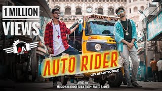 Afroz Ali  AUTO RIDER rap song  JAYANTH Music Shahrukh Shaik  HYD [upl. by Coady]