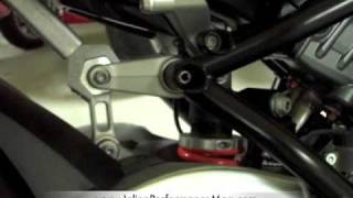 IPM Staff Bikes KTM RC8 Adjust Ride Height [upl. by Aida967]