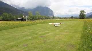 Hangar 9 Beaver 30cc Maiden Flight [upl. by Atteragram]