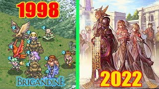 Evolution of Brigandine Games  19982022 [upl. by Anialahs]