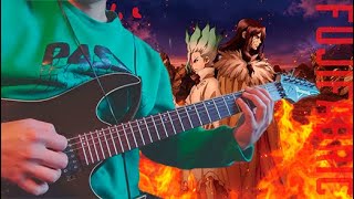 Dr Stone Opening 3  Rakuen by Fujifabric Guitar Cover [upl. by Atisusej]