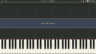 A Place Further Than The Universe  Haru Ka Tooku sheets  midi [upl. by Percy]