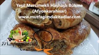 Yeşil Mercimekli Haşhaşlı Bükme Tarifi Börek Tarifleri Afyonkarahisar [upl. by Oech]