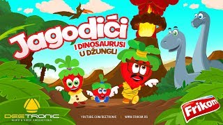 Jagodici i Dinosaurusi 2  The Strawberries amp Dinosaurs 2017 New Children Video [upl. by Nylodnew]