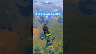 3 vz 1 en gta 5 online 💀💢 gta gta5 shorts [upl. by Pelletier985]