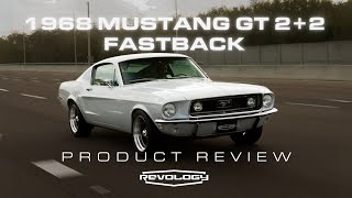 Revology Car Review  1968 Mustang GT 22 Fastback in Carrera White Metallic [upl. by Thevenot]