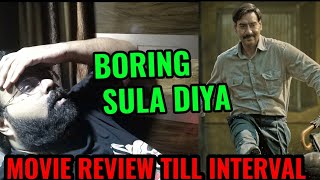 MAIDAAN MOVIE REVIEW TILL INTERVAL BY AAMIR ANSARI  AJAY DEVGN  BORING [upl. by Teague897]