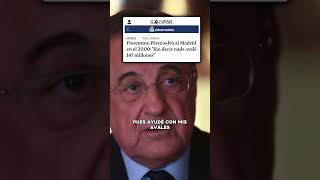 Florentino Pérez desvela la clave del éxito en la gestión del Real Madrid shorts [upl. by Atrebor]