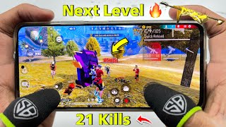 Infinix GT 10 Pro this is gaming phone free fire full map ranked gameplay test 3 finger handcam [upl. by Tevis694]