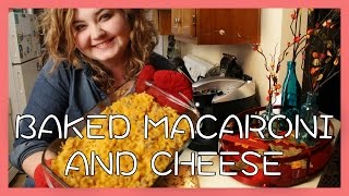 BAKED MACARONI AND CHEESE RECIPE [upl. by Killion]