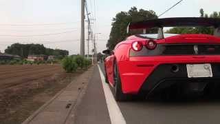 F430 Scuderia F1 Sound EXHAUTECH Exhaust System 超高音サウンドバルブ付マフラー [upl. by Fredelia]