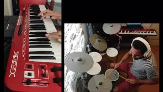 Talk Show Host  Radiohead cover drums  Piano [upl. by Carley]