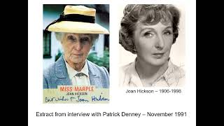 Joan Hickson Interview [upl. by Norok]