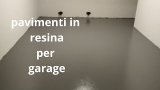 resina industriale per garage e laboratori [upl. by Venola]