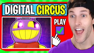 ROBLOX PIGGY AMAZING DIGITAL CIRCUS NEW GAME [upl. by Stedmann]