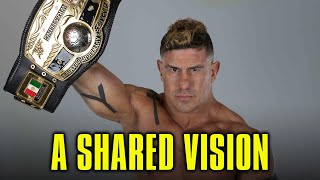 EC3 shares vision with Billy Corgan the NWA title needs to go worldwide [upl. by Hudis]