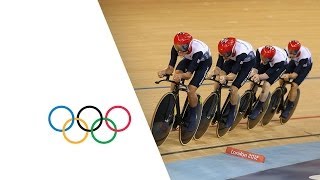 Cycling Track Mens Team Pursuit Gold Medal Finals  GBR v AUS Full Replay  London 2012 Olympics [upl. by Mozza404]