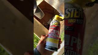 How to get a stuck blade bolt off lawn mower [upl. by Violeta]