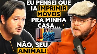 Vinheteiro INDIGNADO com impressoras 3D [upl. by Eardna325]