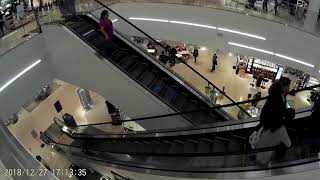 Mitsubishi Escalators  Nordstrom New Location  Westfield UTC [upl. by Onailime]