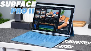 Surface Pro 11 X Elite Review  5 Months Later ft Adobe Premiere Pro amp Davinci Resolve [upl. by Ifar971]