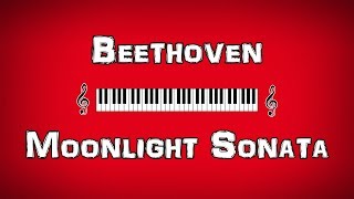 Beethoven  Moonlight Sonata  complete [upl. by Kulseth]