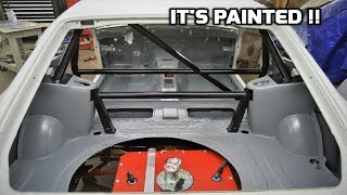 Datsun 280z Engine Bay  InteriorCage Painted [upl. by Melisandra327]