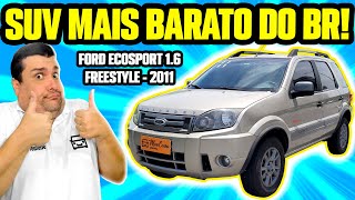 FORD ECOSPORT 16 FREESTYLE  BARATO mas É PÉSSIMO NEGÓCIO ou AINDA É UMA BOA Avaliação [upl. by Kensell]