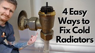 How to Fix a Cold Radiator 4 Easy Ways  DIY Plumbing [upl. by Ioyal603]