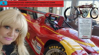 JOHN WAINE TRAILFERRARI AND INDIANA MOTORCYCLE AT THE EXCECUTIVE AIRPORT [upl. by Nnylannej]