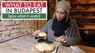 Hungarian Foods to Try  What I Ate in Budapest đź‡­đź‡ş [upl. by Yaniv469]