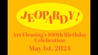 Preview  Jeopardy Art Flemings 100th Birthday Celebration [upl. by Margret116]