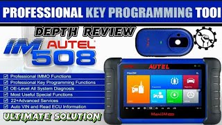 Is Autel IM508 The Best Scanner  Honest Review and Demo [upl. by Eloc]