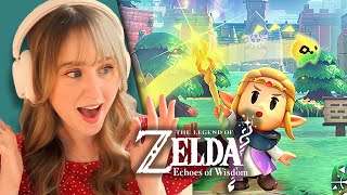 PLAYABLE ZELDA  The Legend of Zelda Echoes of Wisdom  FULL REACTION [upl. by Arrol]