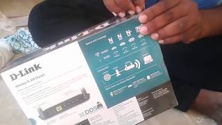 D Link DIR 615 Wireless N 300 Router Configuration Setup [upl. by Aikahc]