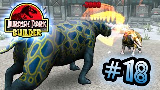 Jurassic Park Builder GLACIER Tournament Part 18 Elephant Team HD [upl. by Nessa]