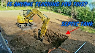 Septic Tank and Leach Field Install [upl. by Adnil631]