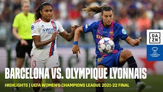 HIGHLIGHTS  Barcelona vs Olympique Lyonnais – UEFA Women’s Champions League Final 2022 [upl. by Caine771]