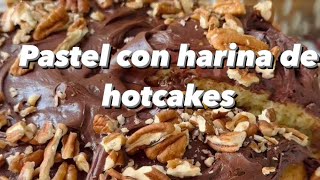 Pastel con harina de hotcakes [upl. by Nelra379]