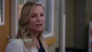 Greys Anatomy 13x09 Arizona and Minnick Scene [upl. by Emixam127]