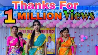 Dance For Latest Telugu Mix By Government Junior college Dhummgudem Girls [upl. by Ecal]