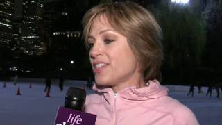 Dorothy Hamill interview in NYC [upl. by Dettmer]