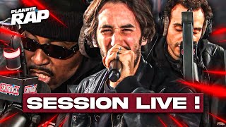 SESSION LIVE avec Lomepal Prince Waly amp Moussa  PlanèteRap [upl. by Ajay]