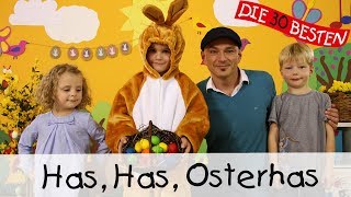 👩🏼 Has Has Osterhas  Singen Tanzen und Bewegen  Kinderlieder [upl. by Regdirb]