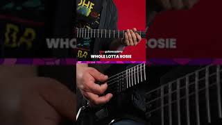 Whole Lotta Rosie  ACDC guitarlessons [upl. by Margarete93]