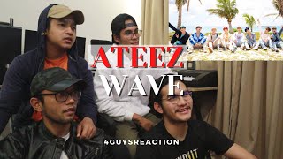 ATEEZ quotWAVEquot MV REACTION  The SUMMER vibes is HERE [upl. by Tertius]